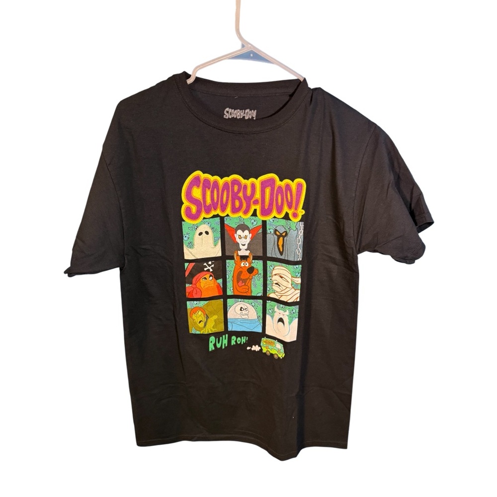 Scooby-Doo Black Graphic Kids Tee